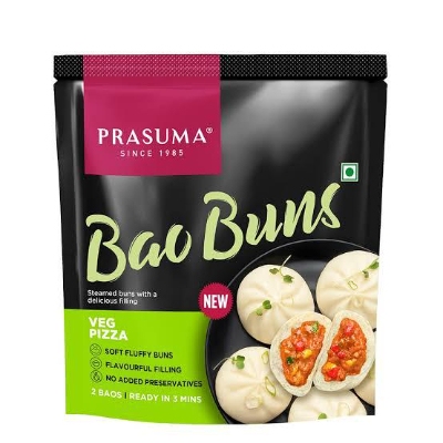 Prasuma Bao Buns Veg Pizza 300gm