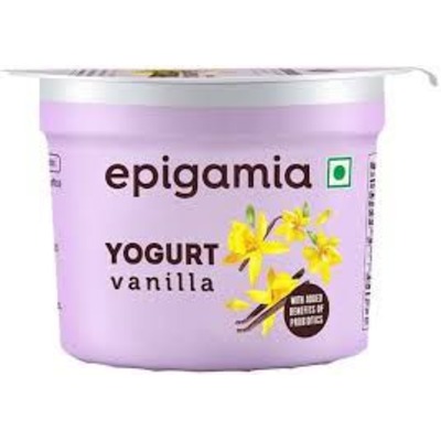 Epigamia Vanilla Fruit Yogurt 75gm