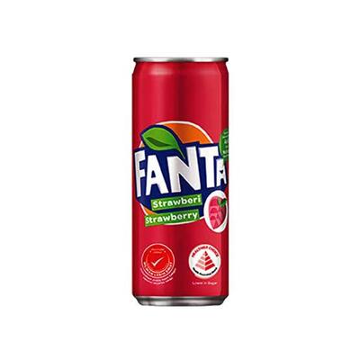 Fanta Strawberry Can Imported 320ml