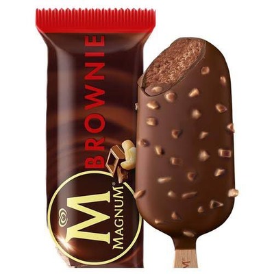 Kwality Wall's Magnum Brownie Ice Cream 62gm