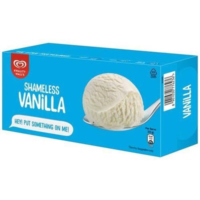 Kwality Wall's Strawberry Ice Cream Brick 700ml