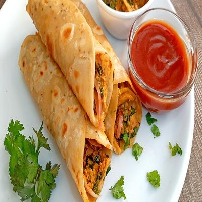 Chicken Keema Roll