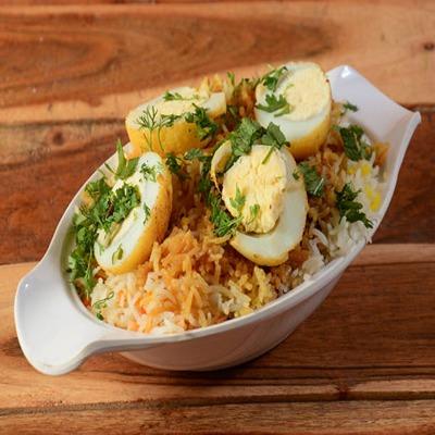 Egg Awadhi Biryani