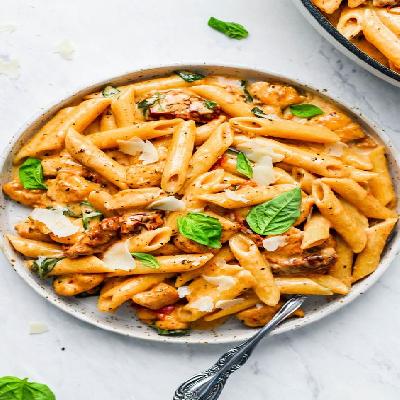 Chicken Tipsy Licious Mixed Sauce Wheat Penne Pasta