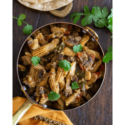 Crispy Mushroom Baby Corn