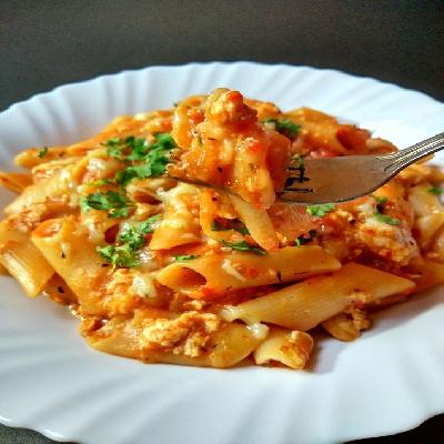 Chicken Tipsy Licious Mixed Sauce Penne Pasta