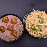 Veg Manchurian Fried Rice