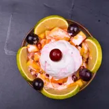 Fruit Salad With Ice Cream