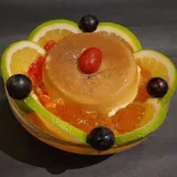 Fruit Salad Jelly Custard