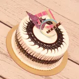 Chocolate Vanilla Cake