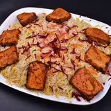 Paneer Tikka Kepsa Biryani.