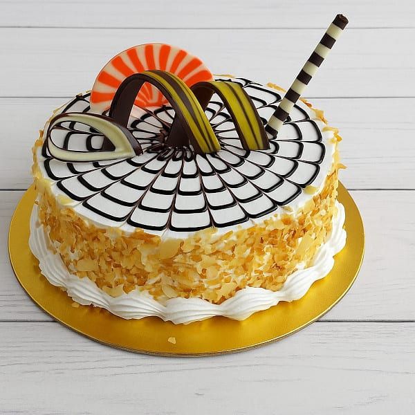 Almond Butterscotch Cake