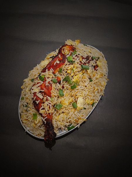 Chicken Leg Kepsa Rice