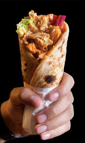 Chicken Chapati Shawarma