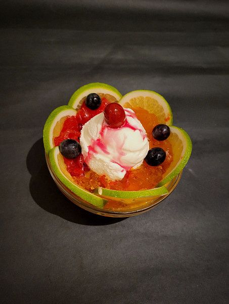 Fruit Salad Jelly Ice Cream