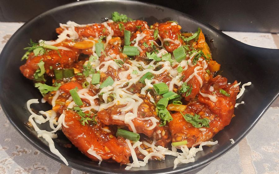 Chicken Slice Sweet Chilly Dry