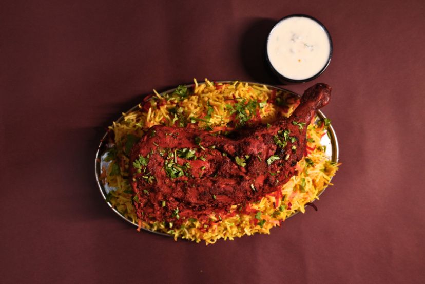 Chicken Leg Kepsa Biryani (Mini)