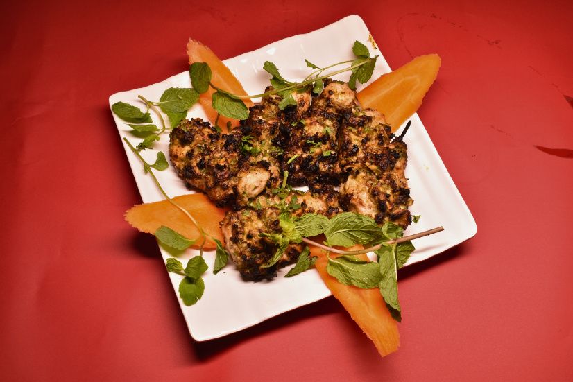 Chicken Lassuni Kebab