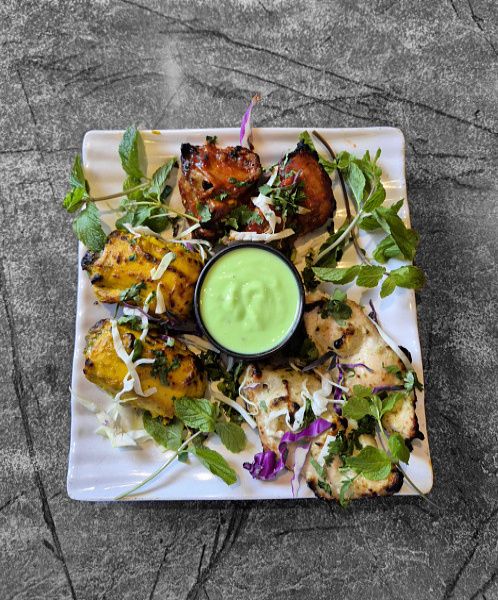 CHICKEN MIXED KABAB (6PCS)