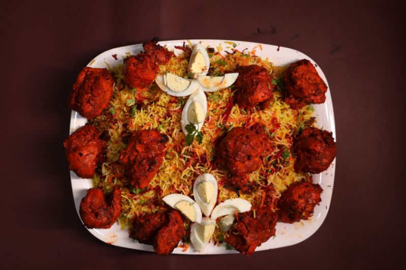 Chicken Tikka Kepsa Biryani