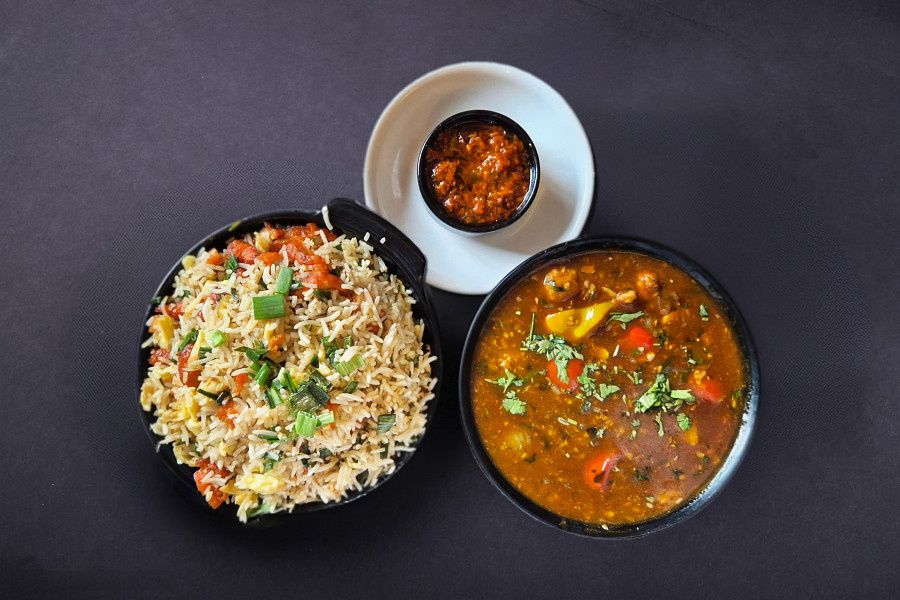 Chicken Chilly Rice
