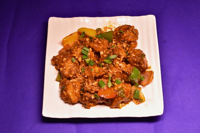 Chicken Brunt Chilly Dry