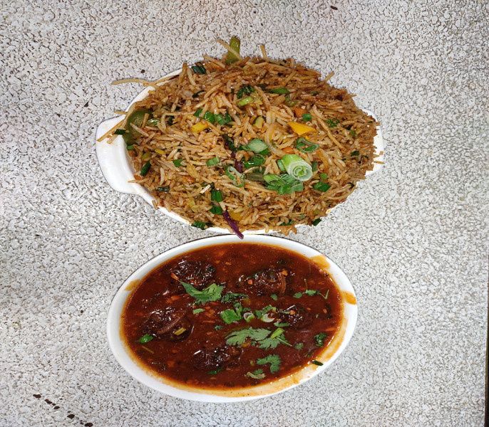 Veg Tripple Fried Rice