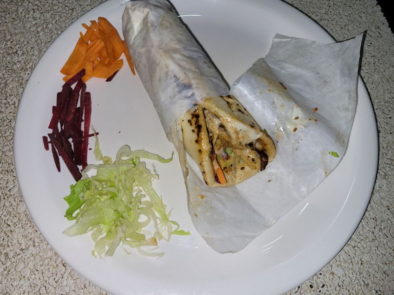 Paneer Shawarma