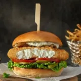 Crispy Fish Burger Patty (Deep / Air Fry) - 2 Pcs - Aprx 250 Gms [Kids Menu]