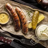Artisinal Hand Made Classic Bratwurst Sausage 400Gms