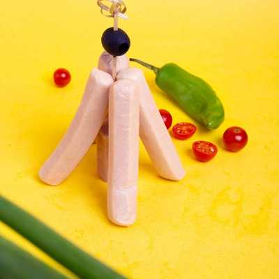 Chicken Sausage Plain 4 Inch - 250 Gms [Kids Menu]