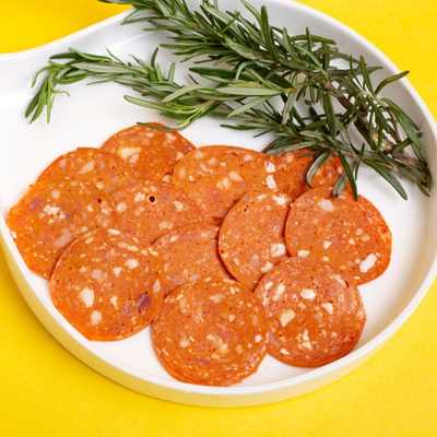Pork Pepperoni Sliced - 150 Gms