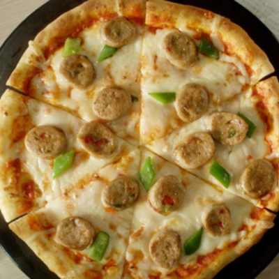Three Chicken Pizza - Thin Crust - Approx 10