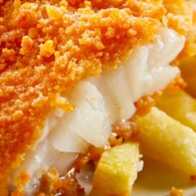 Panko Crusted Sole Fillets (Deep / Air Fry) - Aprx 200 Gms - 2 Pcs