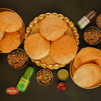 Chole Bhature With Shikanji Combo (2)