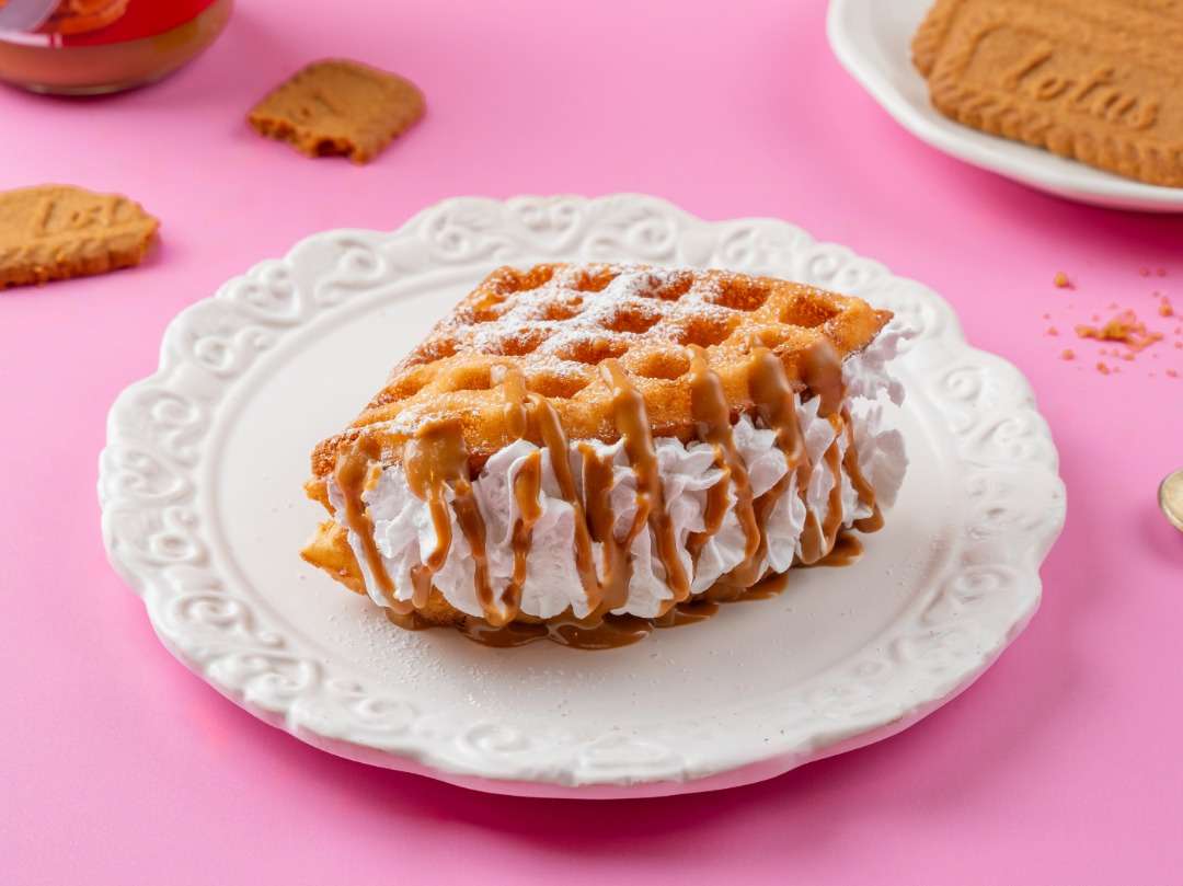 Lotus Biscoff Waffle