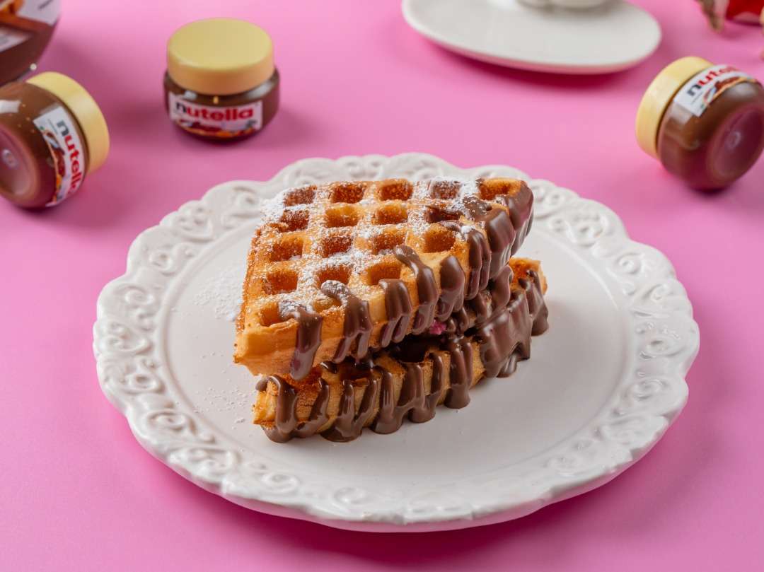 Naughty Nutella Waffle