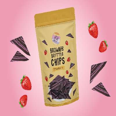 Brownie Brittle Chips Strawberry