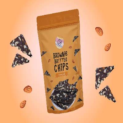 Brownie Brittle Chips Almond
