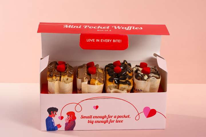 Choco Pocket Waffle Box