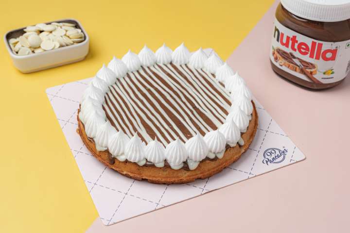 Love & Nutella Waffle Cake