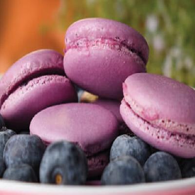 Blueberry Macaron