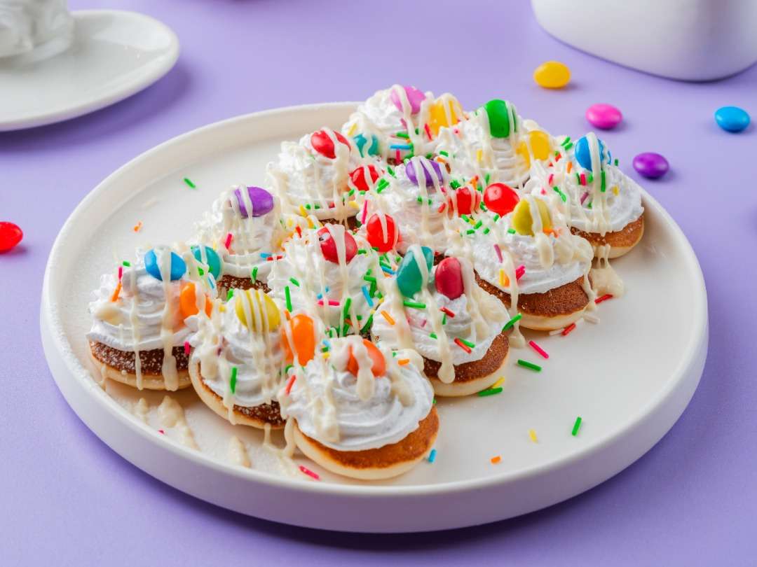 Rainbow Pancakes