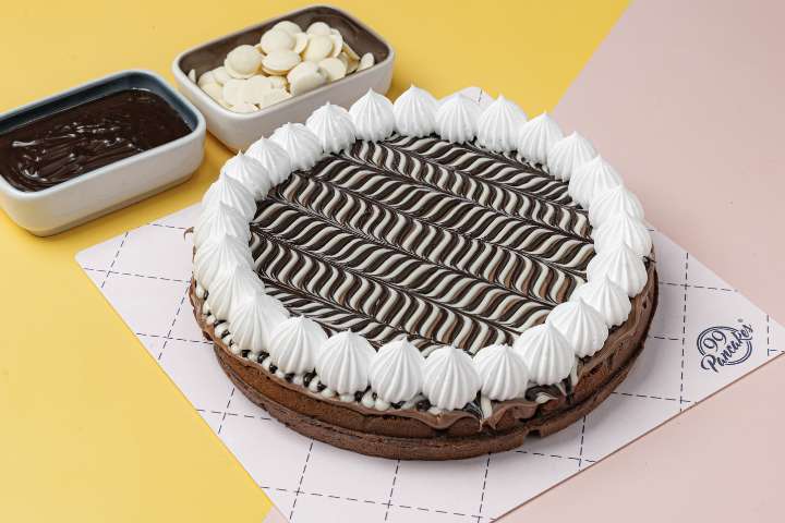 Choco Loco Waffle Cake