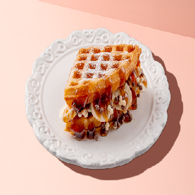 Caramelized Banana Waffle