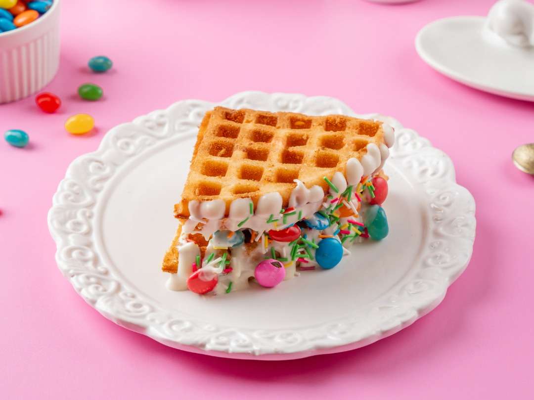 Rainbow Waffle