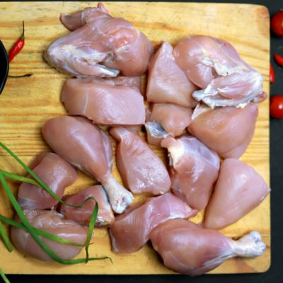 Chicken curry cut 1kg (Cut in 12pcs)