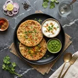 Aloo Parata Thali