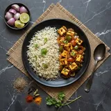 Jeera Rice Tawa Paneer Combo
