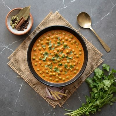 Jain mutter masala   